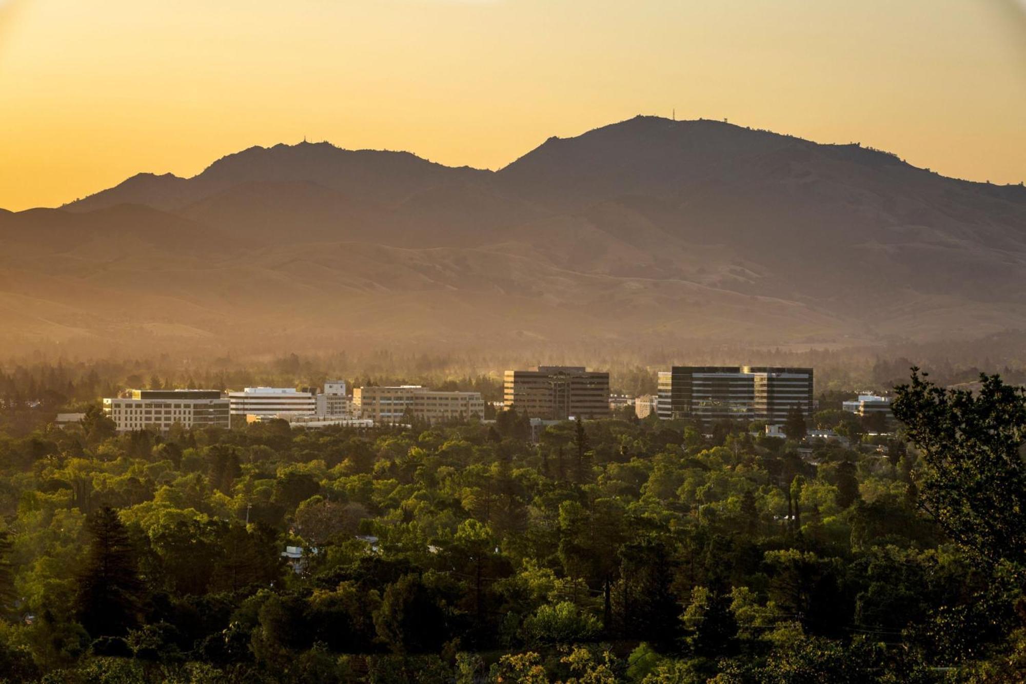 Walnut Creek Marriott Hotell Exteriör bild