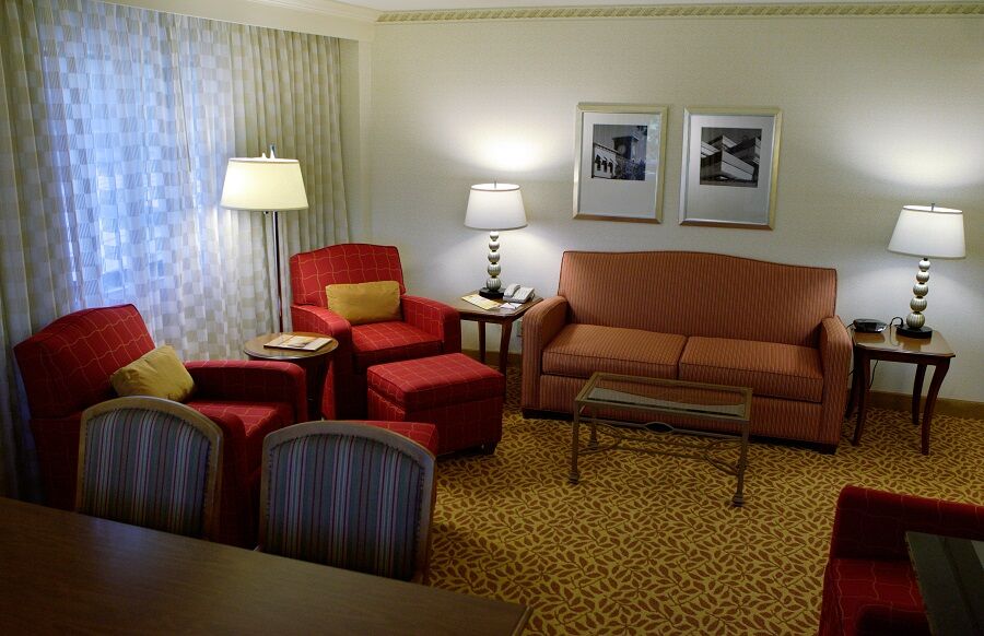 Walnut Creek Marriott Hotell Exteriör bild