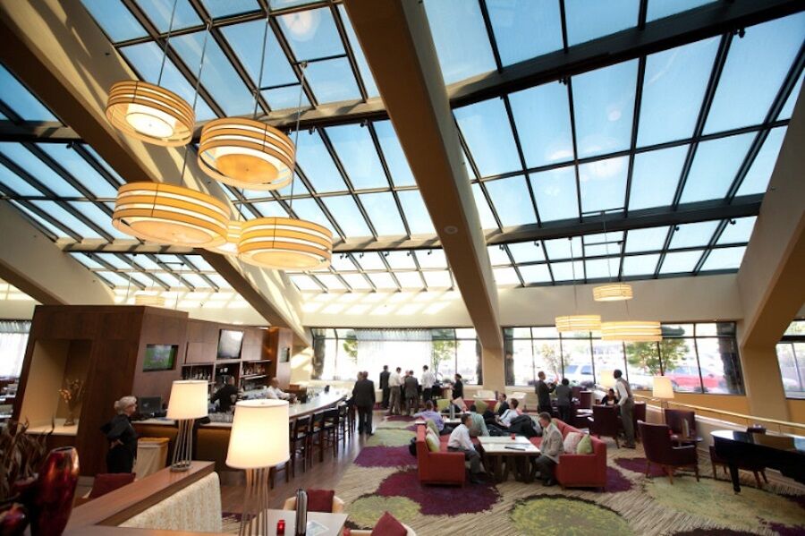 Walnut Creek Marriott Hotell Exteriör bild